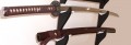Custom: Brown " Dancing Bushido" Samurai /Katana / 1055CS